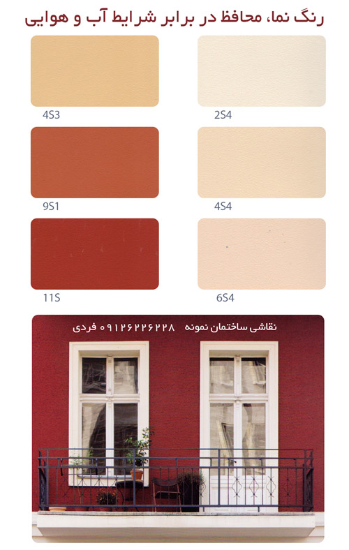 رنگ نمای ساختمان - کنیتکس - نقاشی ساختمان نمونه - فردی kenitex house painting